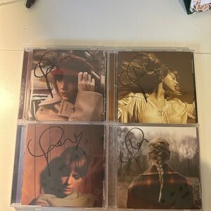 Signed Taylor Swift CD Collection with Autographs